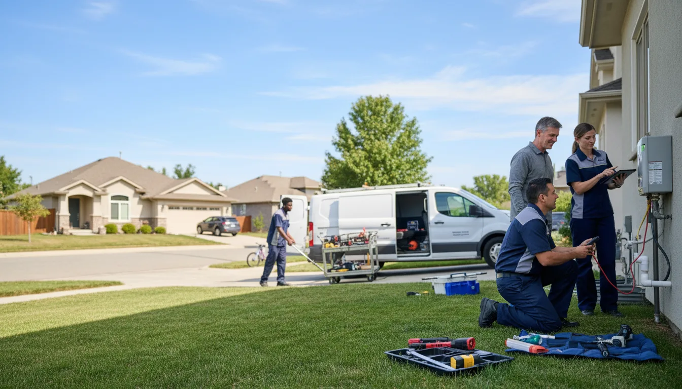 Tankless water heater service in Spiro, OK